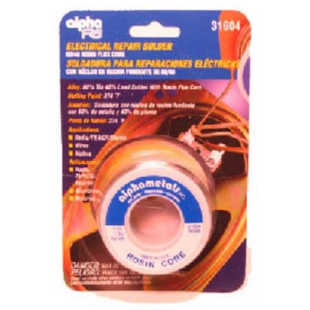 Alpha Metals Alpha Metals AM31605 3 oz. .032 Electrical Lead Solder 799004